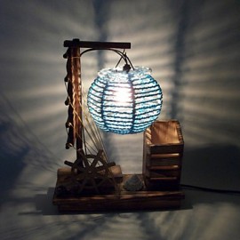 Valentine'S Day Creative Furnishing Articles Gifts Brush Pot Vintage Boutique Handicraft Desk Lamp Led Light