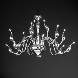 Modern Chandelier Light 18 Lights LED G4 Chrome Finish / Bulb Included/ Living Room