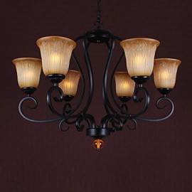 Max 60W Traditional/Classic Candle Style Painting Chandeliers Living Room / Dining Room
