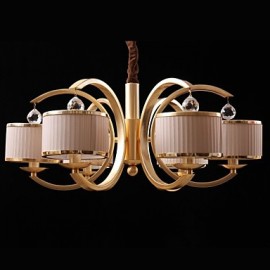 40w Modern/Contemporary Bulb Included Bronze Metal Chandeliers Living Room / Bedroom / Hallway
