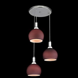 Max 60W Modern/Contemporary Mini Style Electroplated Pendant Lights Living Room / Bedroom / Dining Room