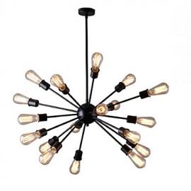 Modern 20 - Light Pendant Lights in Radial Feature