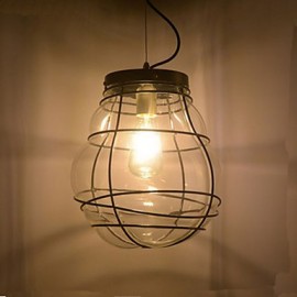 Northern Europe Simple Modern Creative Glass Retro Pendant Lamp