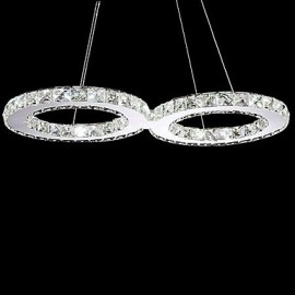 12W Modern/Contemporary / Traditional/Classic / Country Crystal / LED Metal Chandeliers Living Room