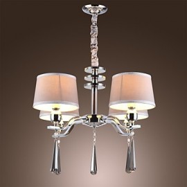 40W Modern/Contemporary / Traditional/Classic / Rustic/Lodge / Vintage / Island Crystal Chrome Metal ChandeliersLiving Room / Bedroom /