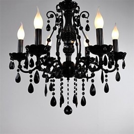 Maximum 60 W Modern/Contemporary / Traditional/Classic / Country / Globe Crystal / Mini Style Others Metal ChandeliersLiving Room /