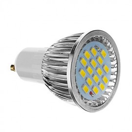 6W GU10 LED Spotlight 16 SMD 5730 640 lm Cool White AC 85-265 V