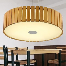 Chandeliers Mini Style / Bulb Included Lantern Bedroom / Study Room/Office / Kids Room / Game Room Wood/Bamboo