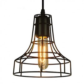 Europe Style Vintage Chandeliers for Dining Room,Black Pendant Light