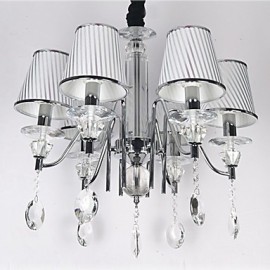 Max 60W Modern/Contemporary Crystal Electroplated Chandeliers Dining Room / Kitchen