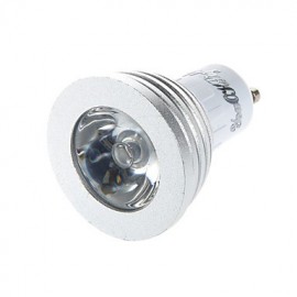 1PCS GU10/E14 3W 1-High Power LED Decoration Bulb Remote Lamps RGB Light 260lm (AC110-120V/220-240V)
