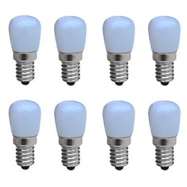 8pcs/lot LED Bulb AC 220V Bright Lamp for Fridge Freezer Crystal Chandeliers Lighting