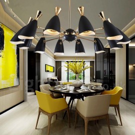 12 Light Chandelier Modern/ Contemporary Style for Living Room Dining Room Bedroom Light