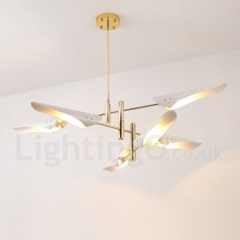 3 Tier Modern/ Contemporary 6 Light Chandelier for Living Room, Dining Room, Study Room/Office