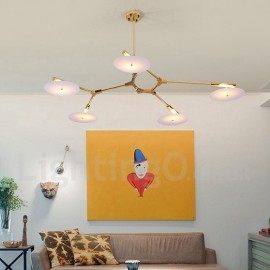 5 Light Modern/ Contemporary Chandelier Lamp for Living Room, Dining Room, Study Room/Office