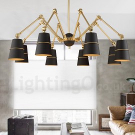 8 Light Modern/ Contemporary Chandelier Lamp for Living Room, Dining Room, Bedroom Light
