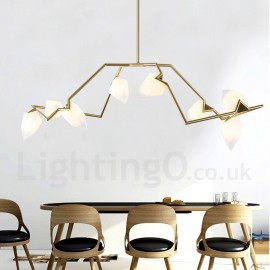 Modern/ Contemporary 8 Light Chandelier Lamp for Living Room Dining Room Bedroom LED Light
