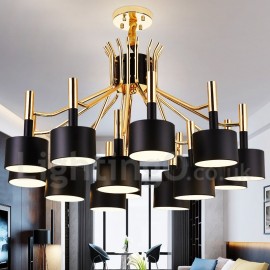 15 Light 2-Tier Modern/ Contemporary Style Chandelier Lamp for Dining Room, Living Room Light
