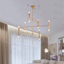 8 Light 3-Tier Modern/ Contemporary Chandelier Lamp for Living Room, Dining Room LED Light