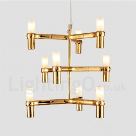 9 Light 3 Tier Modern/ Contemporary Chandelier Lamp for Living Room Dining Room Light
