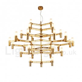 30 Light 5 Tier Modern/ Contemporary Chandelier Lamp for Living Room Dining Room Light