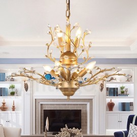60CM Height 45CM Wide Modern/ Contemporary 7 Light Chandelier Lamp for Living Room, Dining Room Light