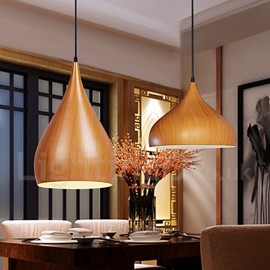 1 Light Traditional / Classic Dining Room Pendant Light for Living Room Study Room/Office Lamp