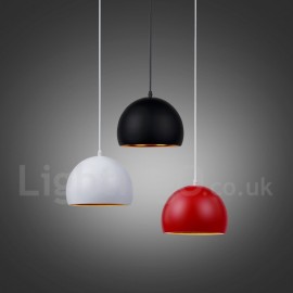 1 Light Modern/ Contemporary Pendant Light for Dining Room Living Room Bedroom