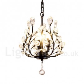 Country Dining Room Bedroom LED Pendant Light for Living Room Lamp