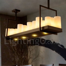 Rustic / Lodge Vintage Living Room Candlestick Dining Room LED Pendant Light