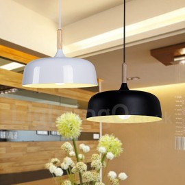 Modern/ Contemporary Dining Room Living Room Wood Metal Pendant Light