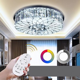 Flush Mount Crystal / LED Modern/Contemporary Living Room / Bedroom / Dining Room Metal