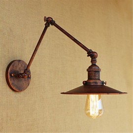 AC 110-130 AC 220-240 40W E26/E27 Rustic/Lodge Country Retro Painting Feature for Mini Style Swing Arm Bulb IncludedAmbient LightSwing