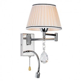 Wall Lamp Modern/Contemporary Rustic/Lodge Modern/Comtemporary Country Chrome Feature for Crystal Swing Arm