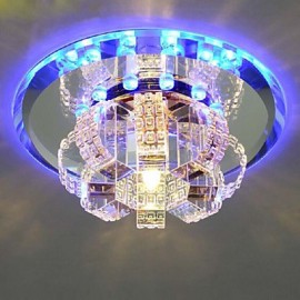 Crystal Ceiling Lamp Spotlight LED SMD 3W Creative Lamp Absorb Dome Light
