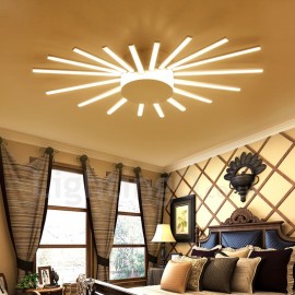 18 Light Modern/Contemporary LED Integrated Living Room,Dining Room,Bed Room Metal Chandeliers