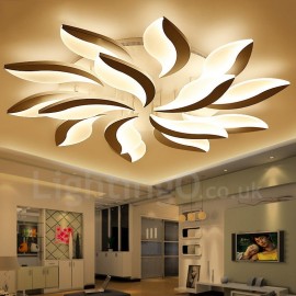 15 Light Modern/Contemporary LED Integrated Living Room,Dining Room,Bed Room 128W Chandeliers