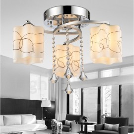 3 Light Modern/Contemporary LED Integrated Living Room,Dining Room,Bed Room E27 15W Chandeliers