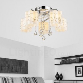 5 Light Modern/Contemporary LED Integrated Living Room,Dining Room,Bed Room E27 Chandeliers
