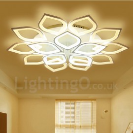 15 Light Modern/Contemporary LED Integrated Living Room,Dining Room,Bed Room Flush Mount