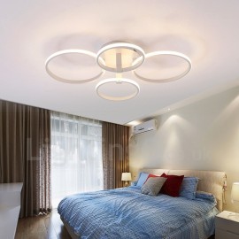 4 Light Modern/Contemporary LED Integrated Living Room,Dining Room,Bed Room Metal Flush Mount