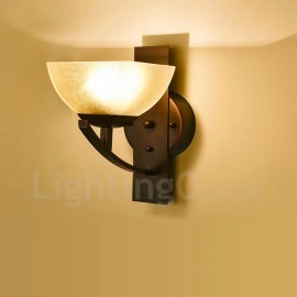 Single Light Traditional/Classic LED Integrated E27 Indoor Wall Sconces