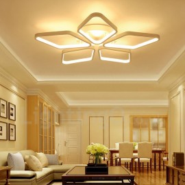 5 Light Modern/Contemporary LED Integrated Living Room,Dining Room,Bed Room Metal Flush Mount