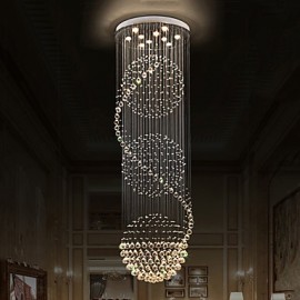 Modern Crystal Ceiling Chandeliers Indoor Pendant Light Hanging Lights Lamp Lighting Fixtures