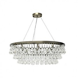 Traditional/Classic Electroplated Feature for Designers Metal Dining Room Hallway Chandelier