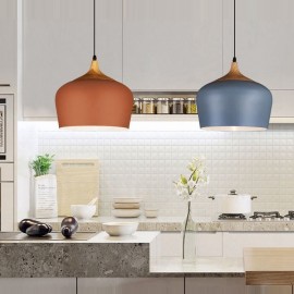 1 Light Modern / Contemporary Pendant Light for Living Room, Study, Bedroom, Kitchen, Dining Room, Bar Pendant Lamp with White, 