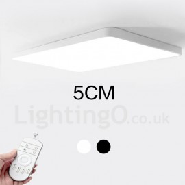 Dimmable LED Modern / Contemporary Nordic Style Flush Mount Ceiling Lights with Acrylic Shade for Bathroom, Living Room, Study, 