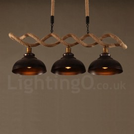 3 Light  Pendant Light Ceiling Lamp for Living Room, Study, Kitchen, Bedroom, Dining Room