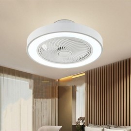Modern Ceiling Fan Lights With Remote Control Acrylic Round Ceiling Lamp