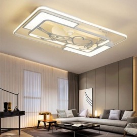 Modern Rectangular Ceiling Fan Light Fixtures